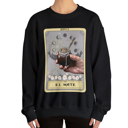 El Mate Tarot Card Sweatshirt, Yerba Mate Lover