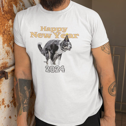 New Year Dog Pooping Shirt, Bernese Mountain Dog