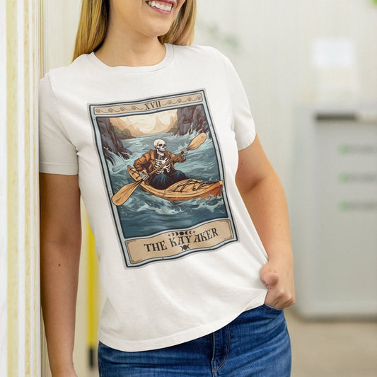 The Kayaker Tarot Card Shirt, Kayak