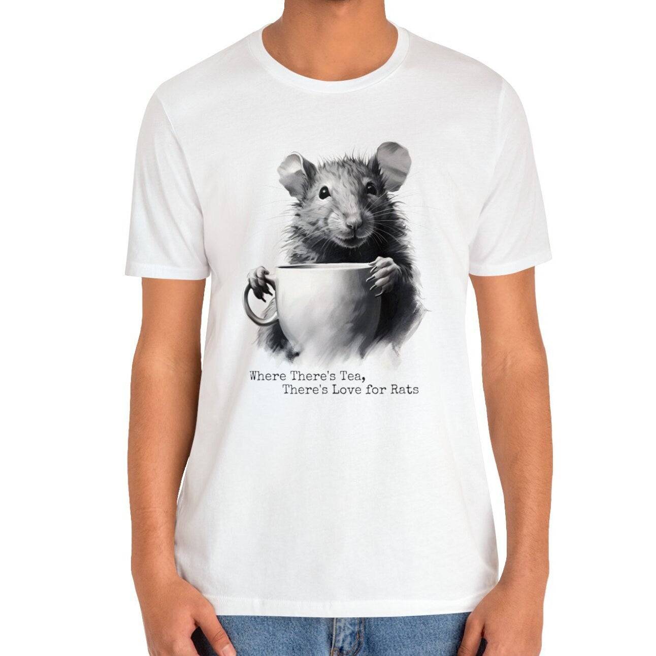 Rat Tea Shirt, Rat Mom Tea Lover