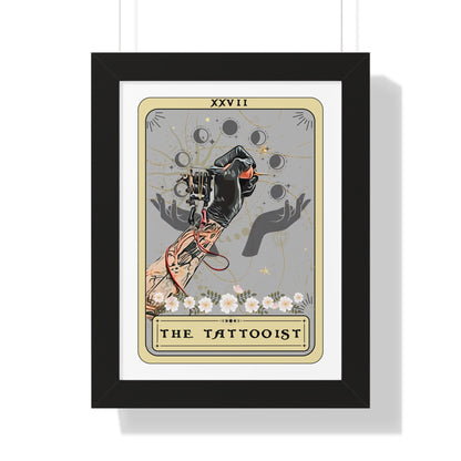 Tattoo Artist Tattoo Shop Decor The Tattooist Tarot Card Wall Art