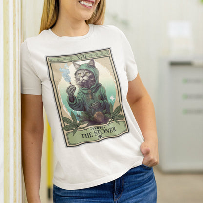 The Stoner Tarot Card Shirt, Cat Mom