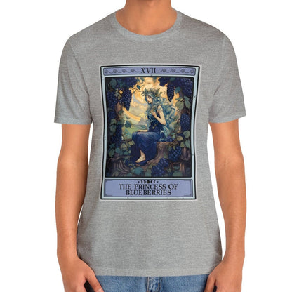 The Princess Of Blueberries Tarot Card Shirt