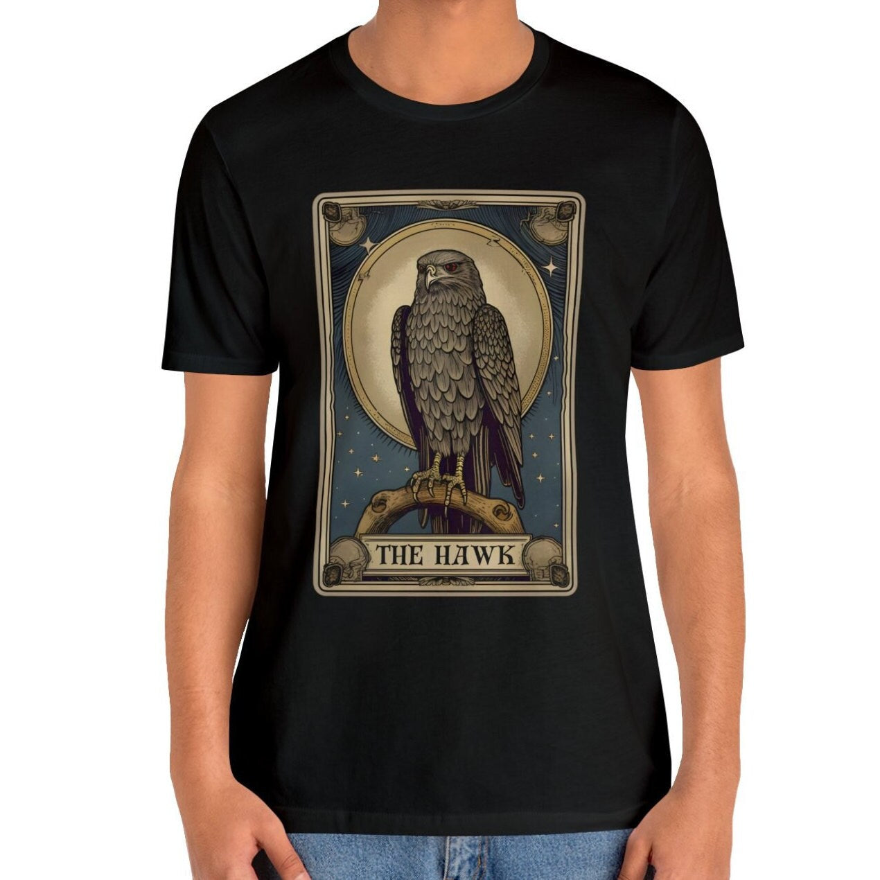 The Hawk Tarot Card Shirt, Birds of Prey