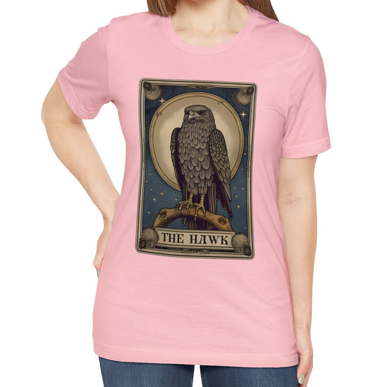 The Hawk Tarot Card Shirt, Birds of Prey