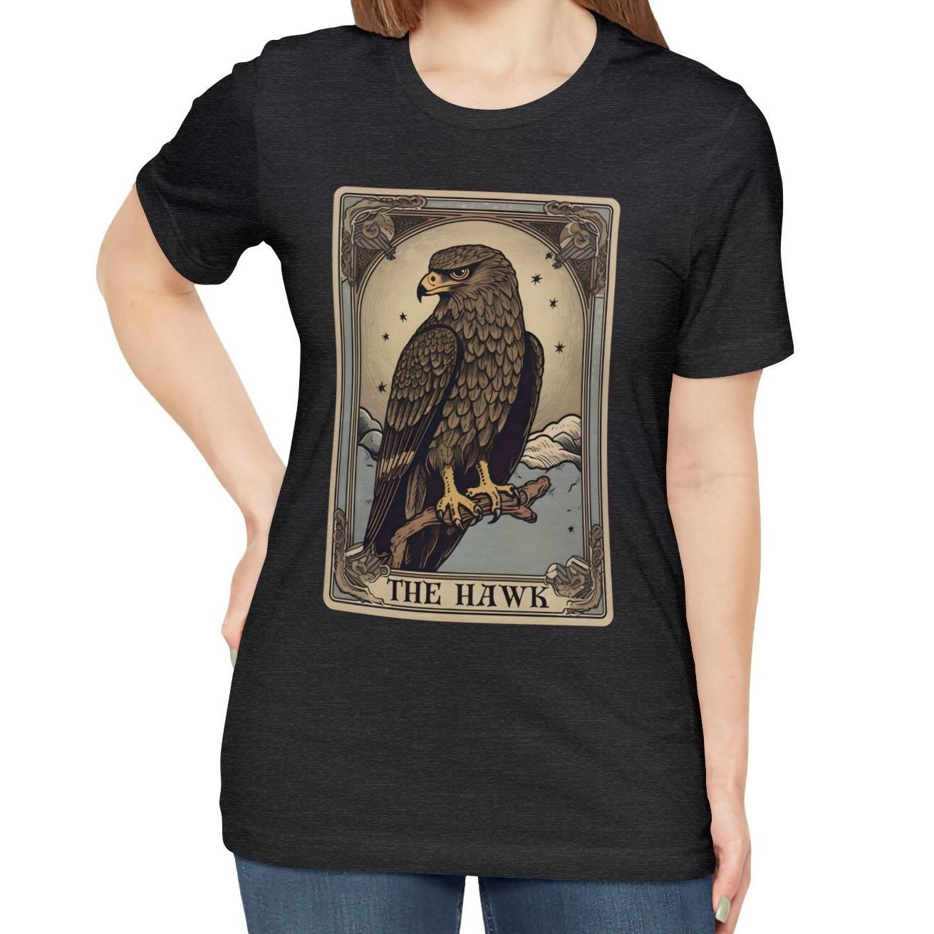 The Hawk Tarot Card Shirt, Birds of Prey