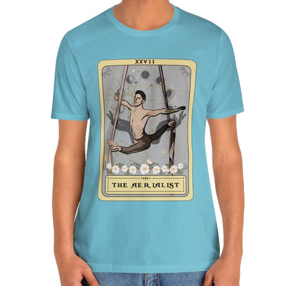 The Aerialist Tarot Card Shirt, Male Aerialist