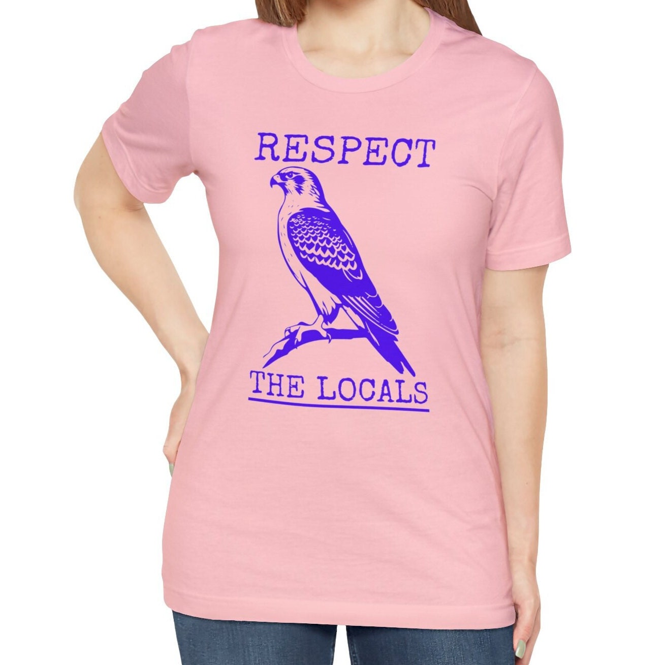 Respect The Locals Falcon Shirt Birds of Prey