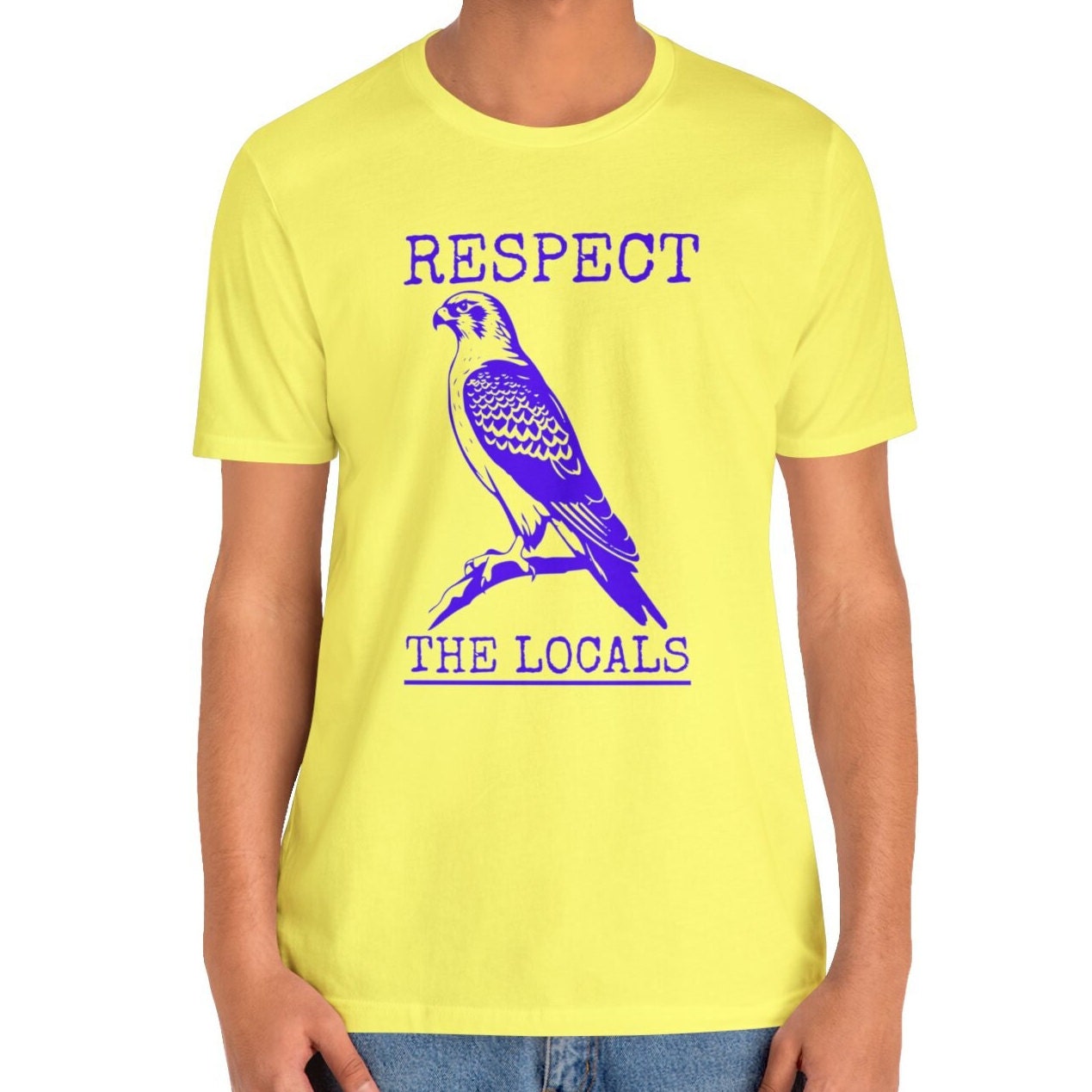 Respect The Locals Falcon Shirt Birds of Prey