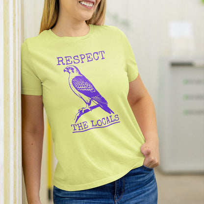 Respect The Locals Falcon Shirt Birds of Prey