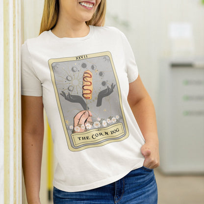 The Corn Dog Tarot Card Shirt