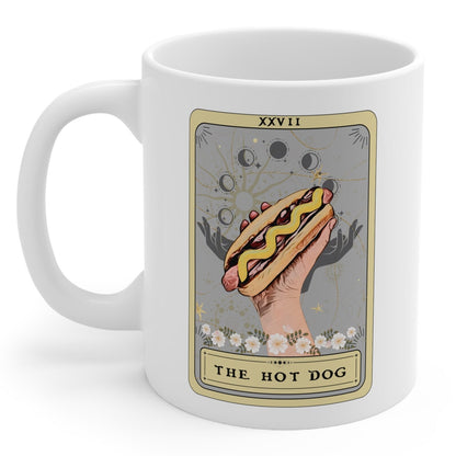 The Hot Dog Tarot Card Mug