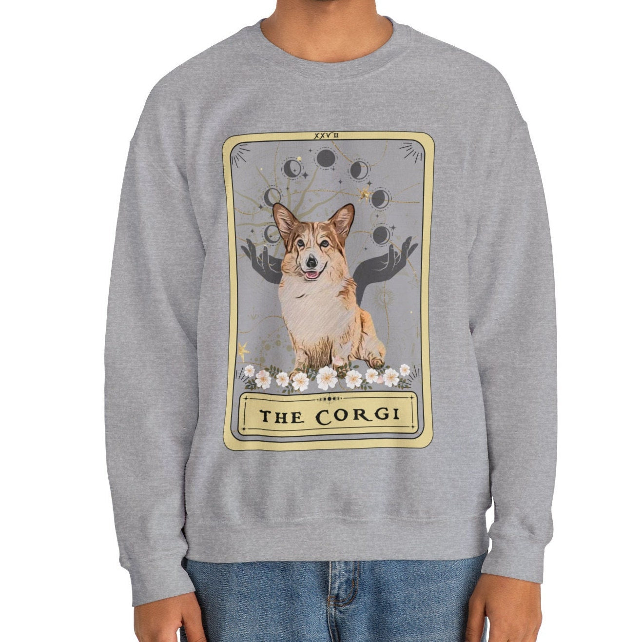 The Corgi Tarot Card Sweatshirt