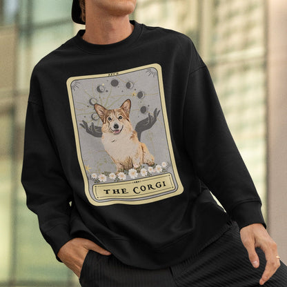 The Corgi Tarot Card Sweatshirt