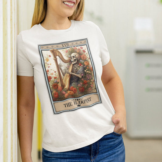The Harpist Tarot Card Shirt