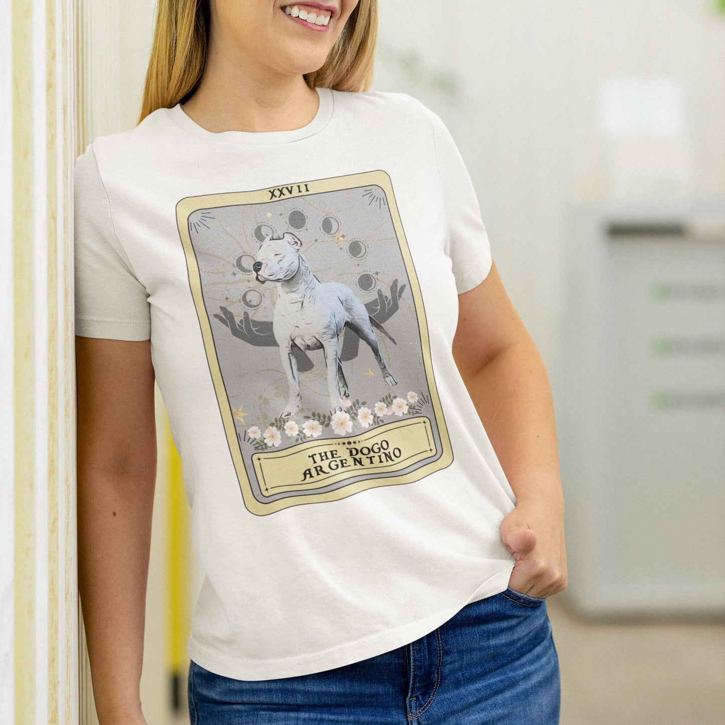 The Dogo Argentino Tarot Card Dog Shirt