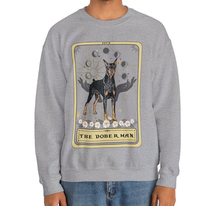 The Doberman Dog Tarot Card Sweatshirt