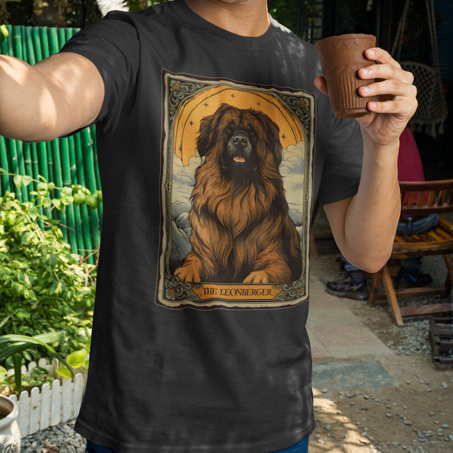 The Leonberger Tarot Card Dog Shirt