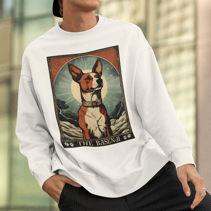 The Basenji Tarot Card Dog Sweatshirt