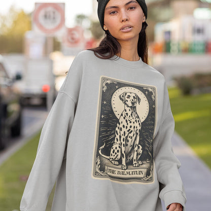 The Dalmatian Tarot Card Dog Sweatshirt