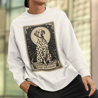 The Dalmatian Tarot Card Dog Sweatshirt