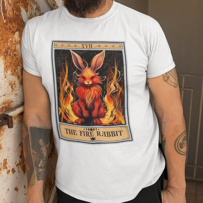 The Fire Rabbit Tarot Card Shirt