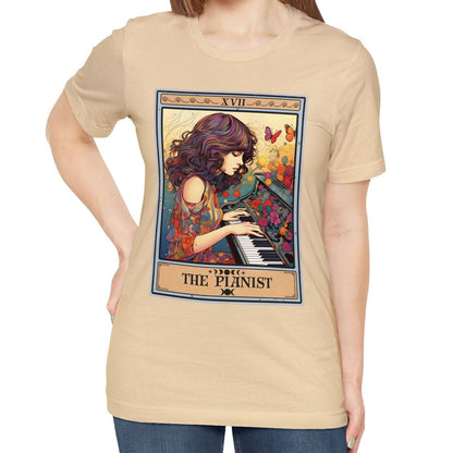 The Pianist Tarot Card Shirt, Piano Player