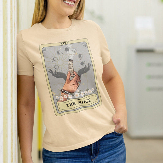 The Sage Tarot Card Shirt, Apothecary