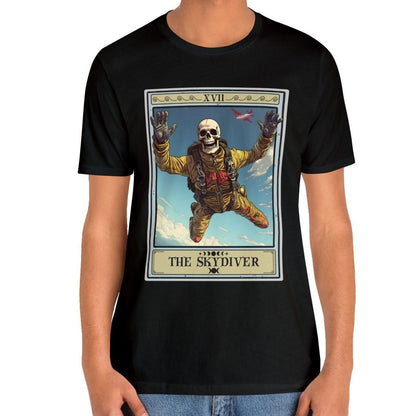 The Skydiver Tarot Card Shirt, Skydiving