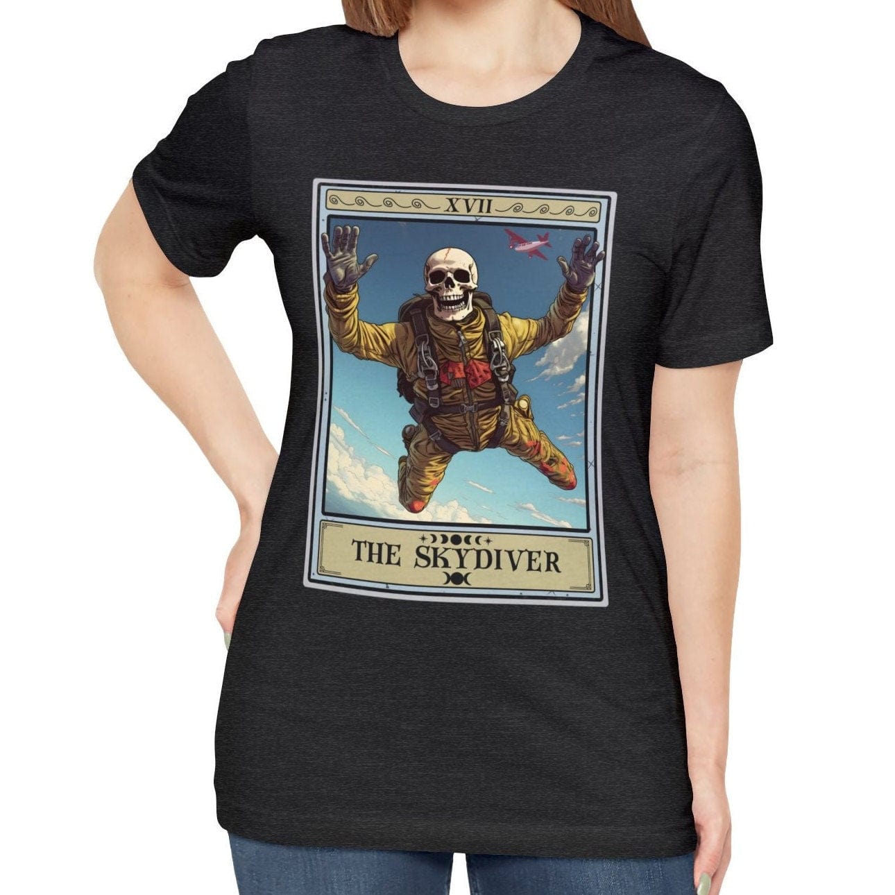 The Skydiver Tarot Card Shirt, Skydiving