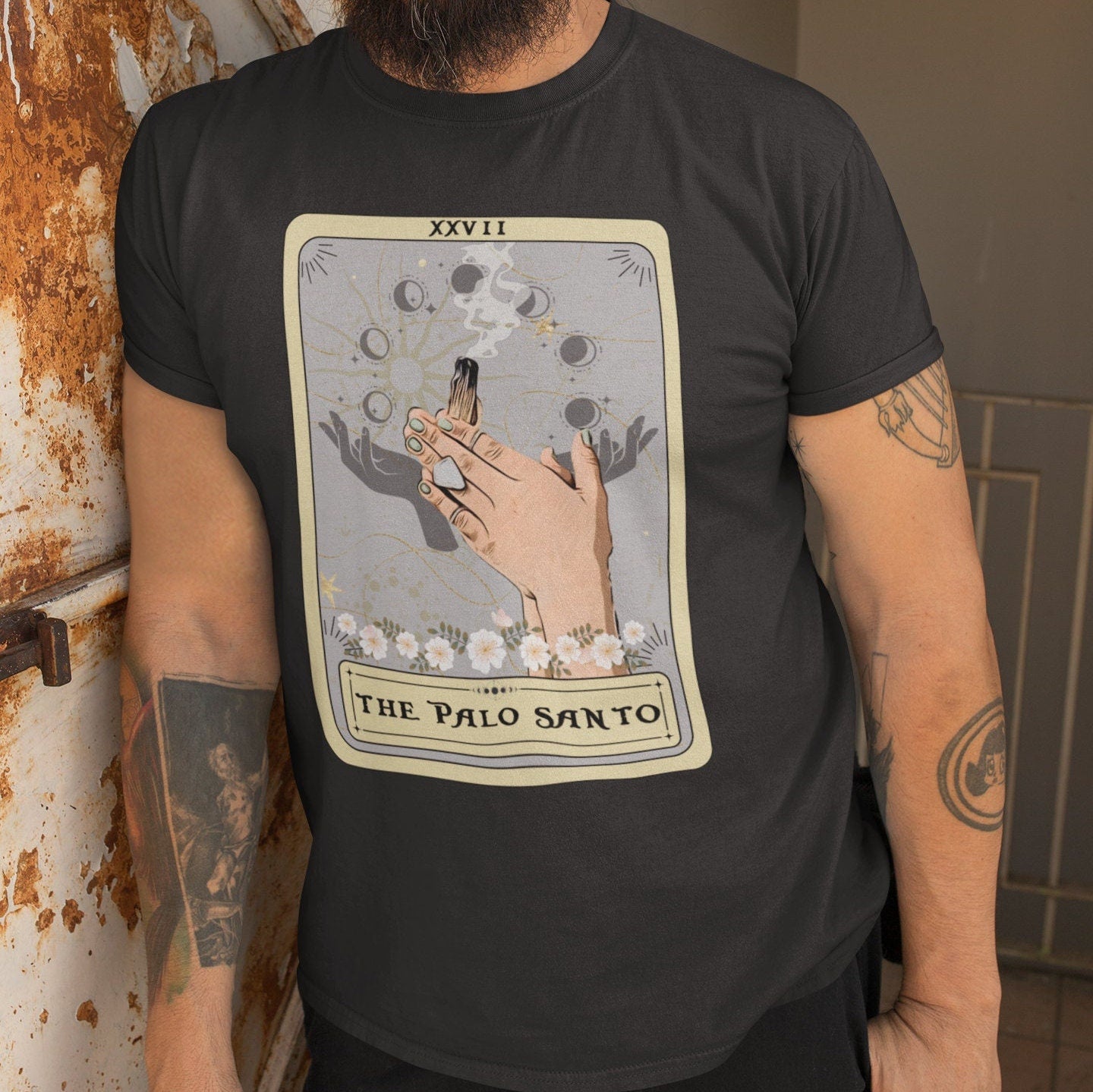 The Palo Santo Tarot Card Shirt, Apothecary