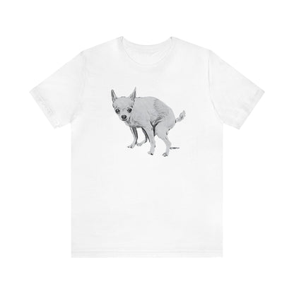 Pooping Chihuahua Shirt, Pooping Dog