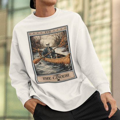The Canoeist Tarot Card Sweatshirt