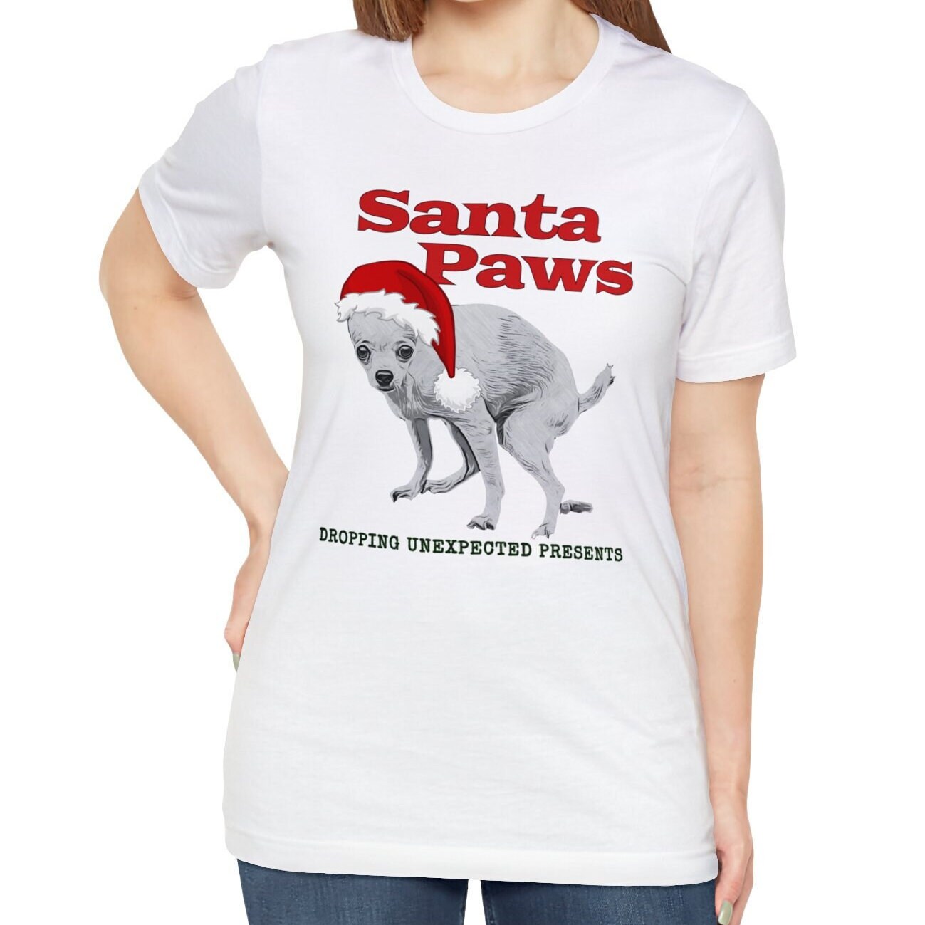 Christmas Dog Pooping Shirt, Chihuahua