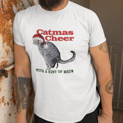 Christmas Cat Pooping Shirt