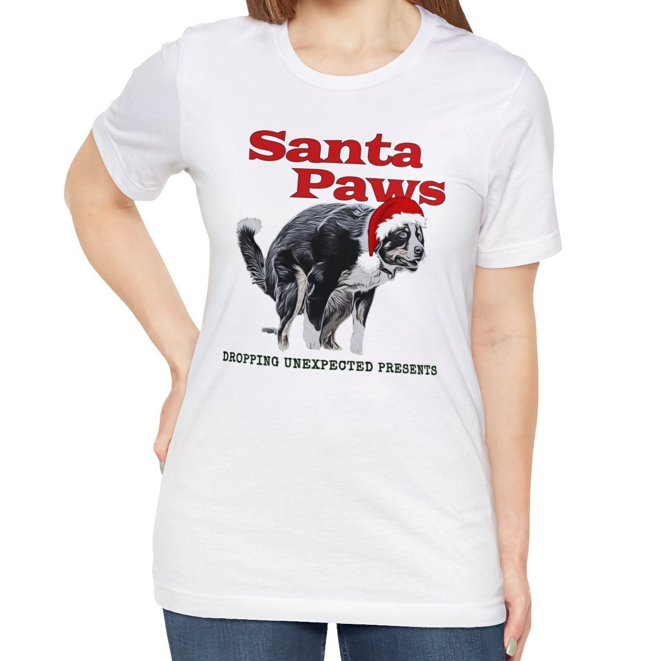 Christmas Dog Pooping Shirt, Bernese