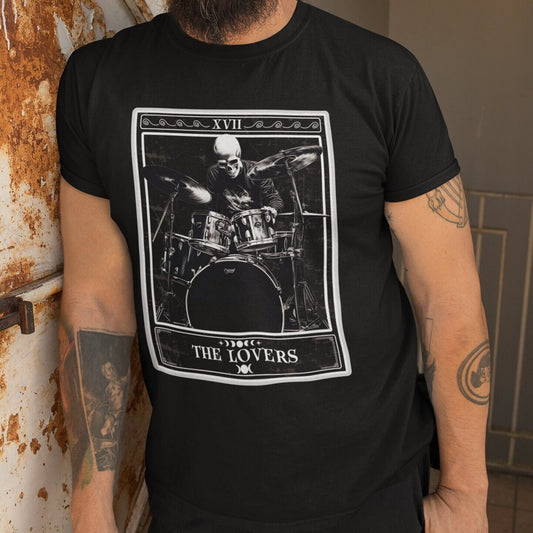 Drummer Shirt, The Lovers Tarot Card