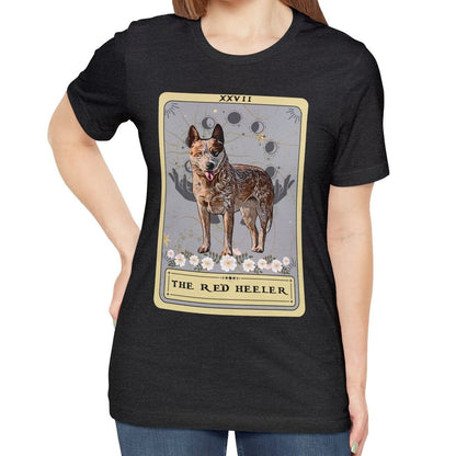 The Red Heeler Tarot Card Dog Shirt