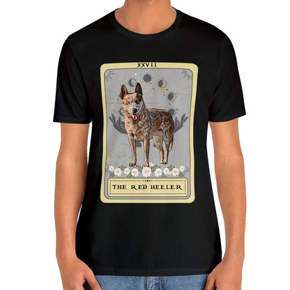 The Red Heeler Tarot Card Dog Shirt