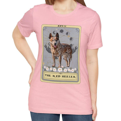 The Red Heeler Tarot Card Dog Shirt