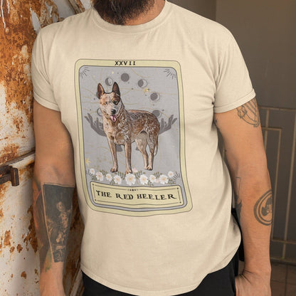 The Red Heeler Tarot Card Dog Shirt