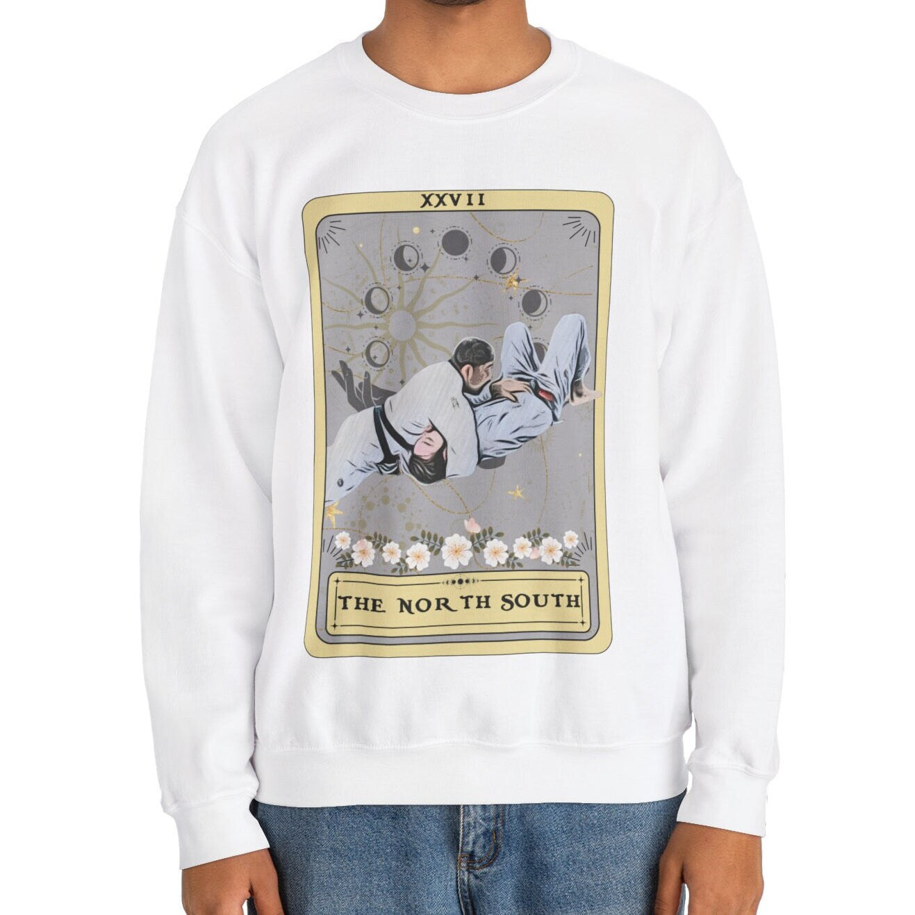 Jiu Jitsu Sweatshirt, The North South Tarot Card