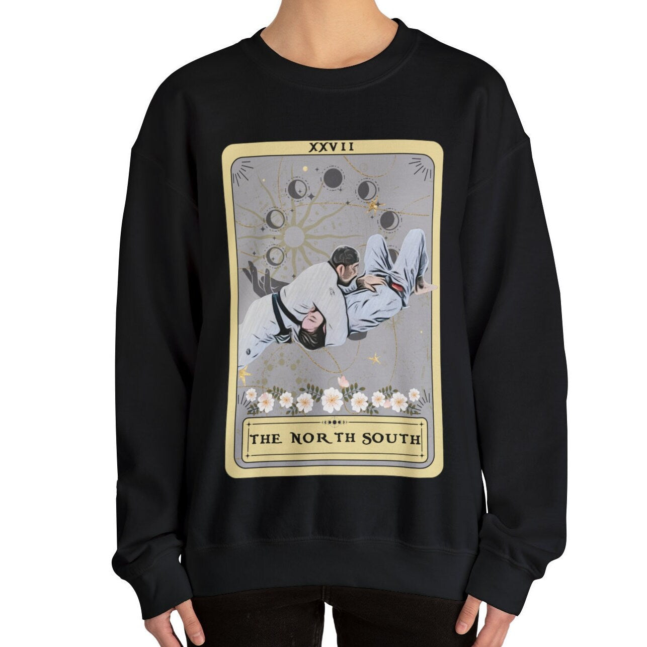 Jiu Jitsu Sweatshirt, The North South Tarot Card