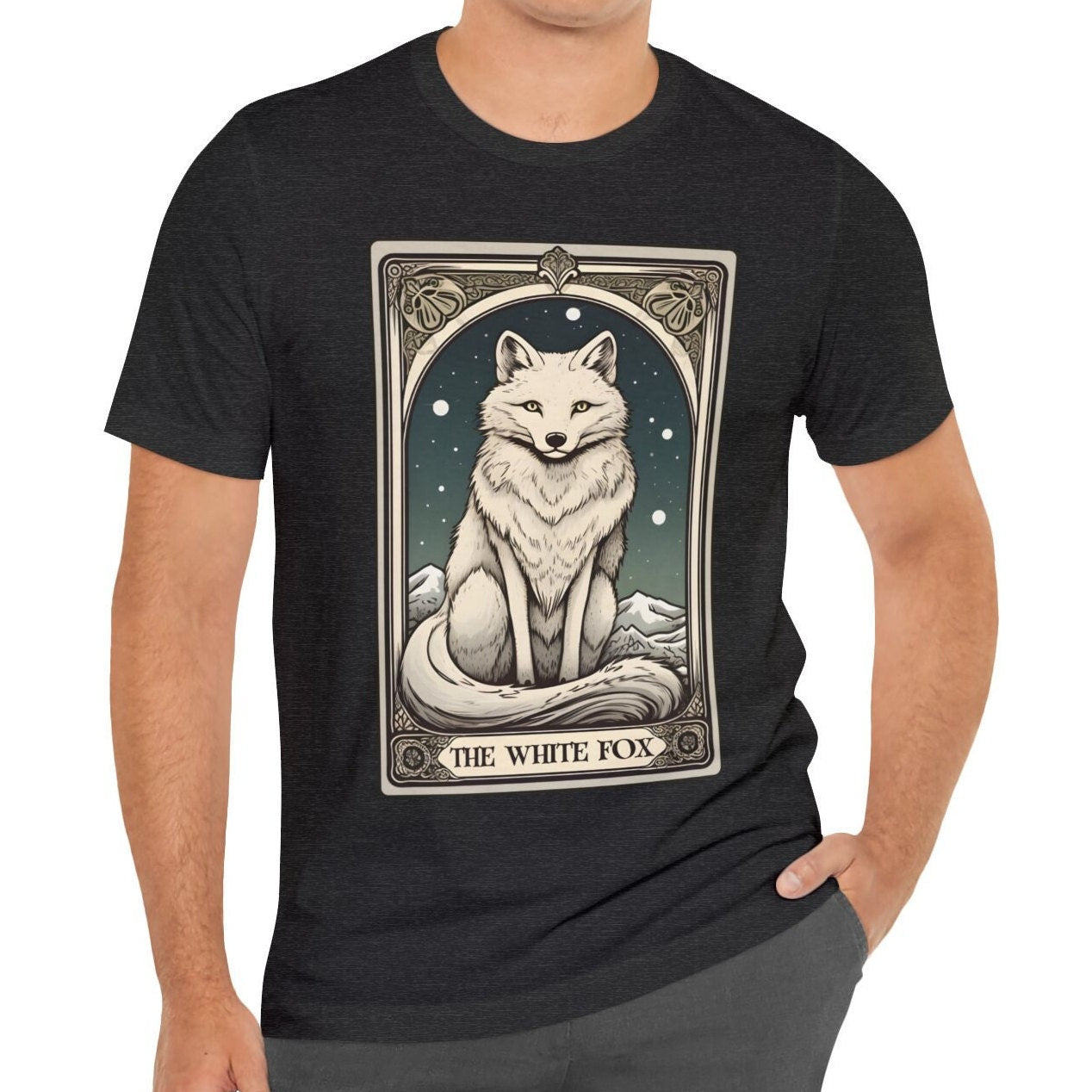 The White Fox Tarot Card Shirt