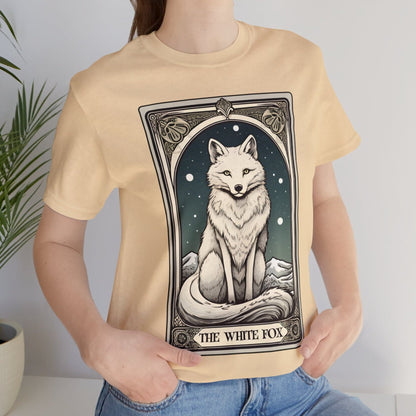 The White Fox Tarot Card Shirt