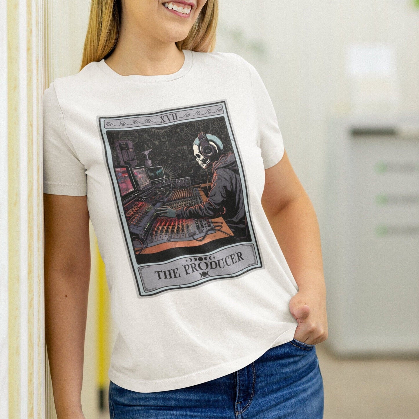 The Producer Tarot Card Shirt, Music Recording Studio