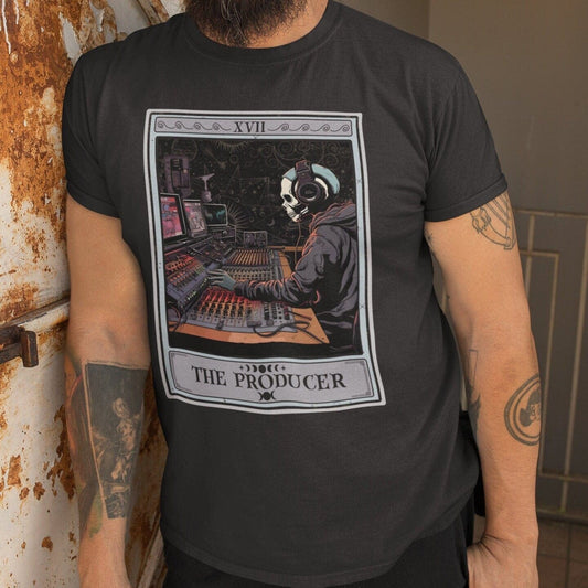 The Producer Tarot Card Shirt, Music Recording Studio