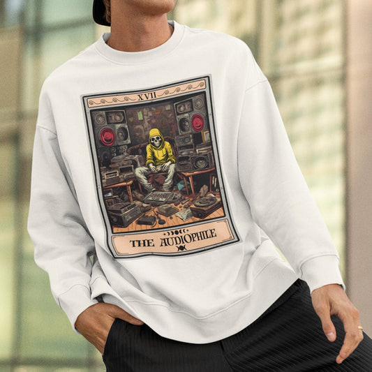 The Audiophile Tarot Card Sweatshirt