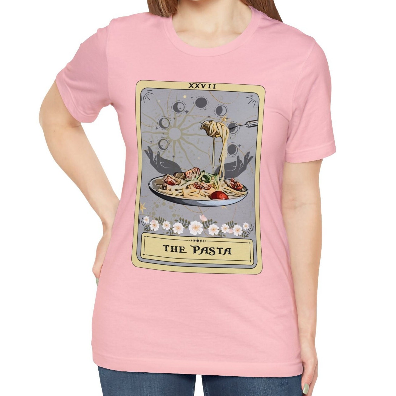 The Pasta Tarot Card Shirt, Spaghetti Lover