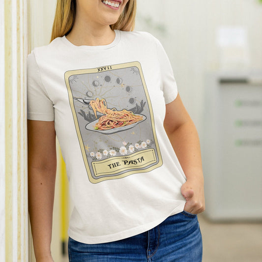 The Pasta Tarot Card Shirt, Spaghetti Lover Italian Food